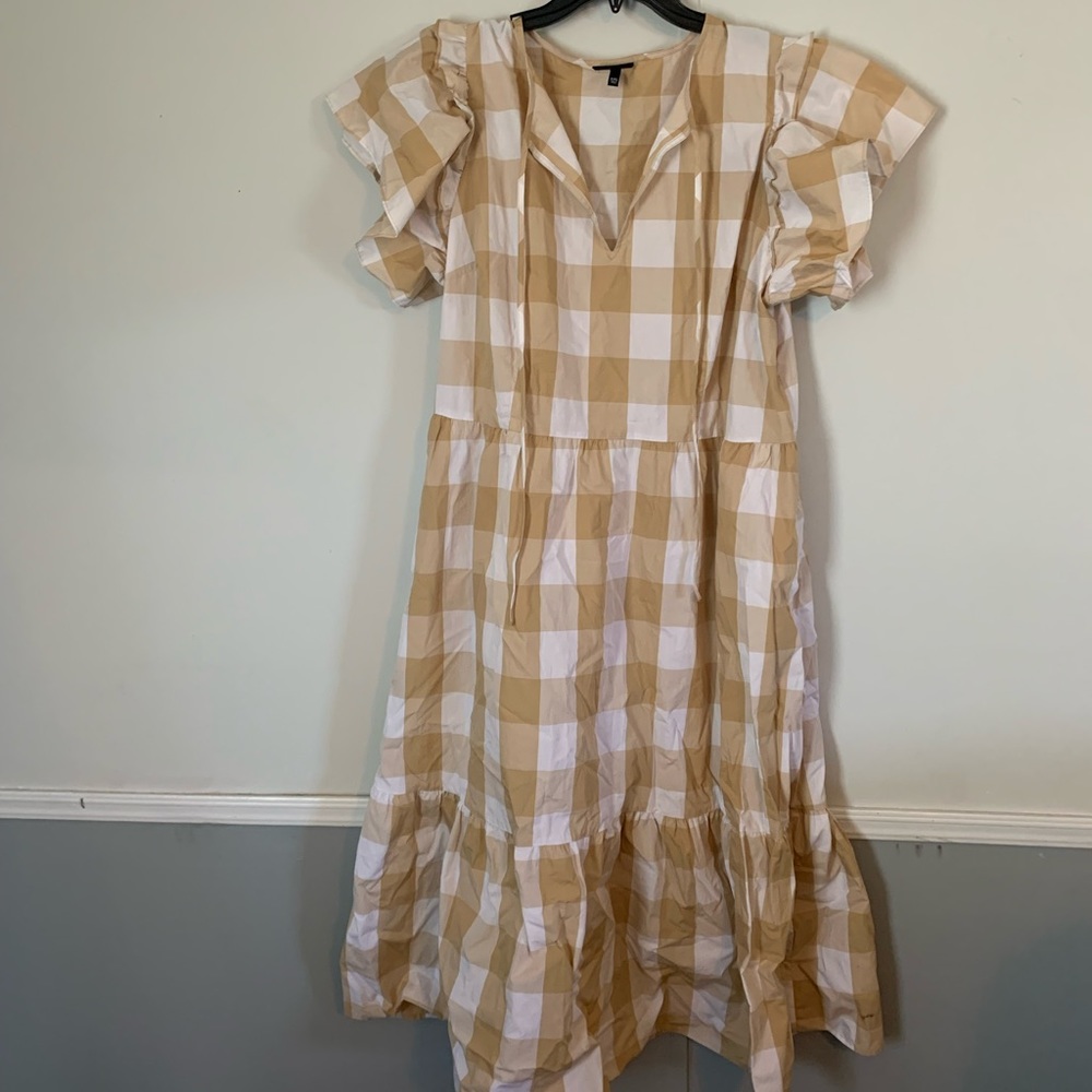Picnic summer dress slight pen stain